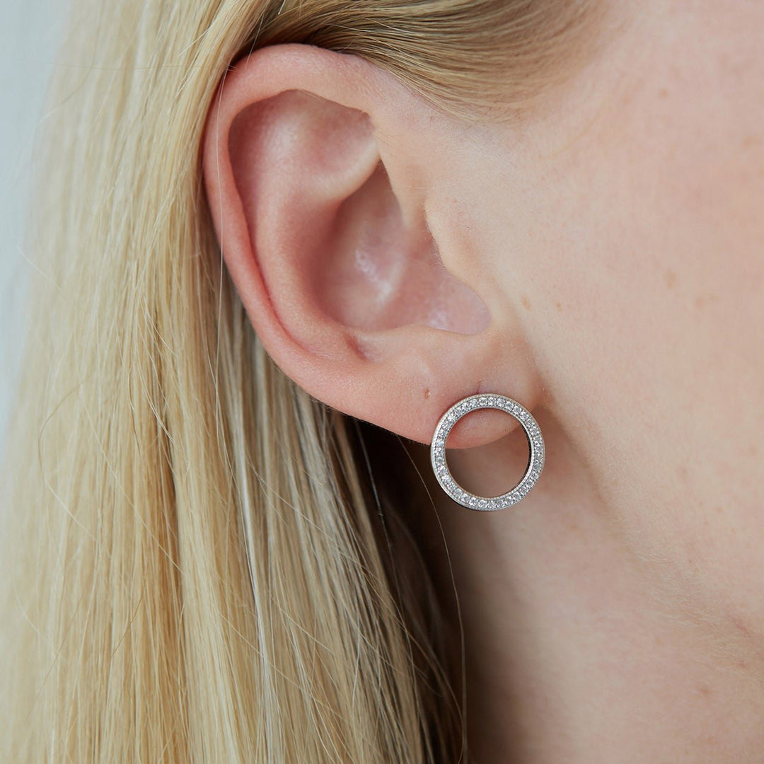 Auskarai "Sparkly Karma" 925 Silver 