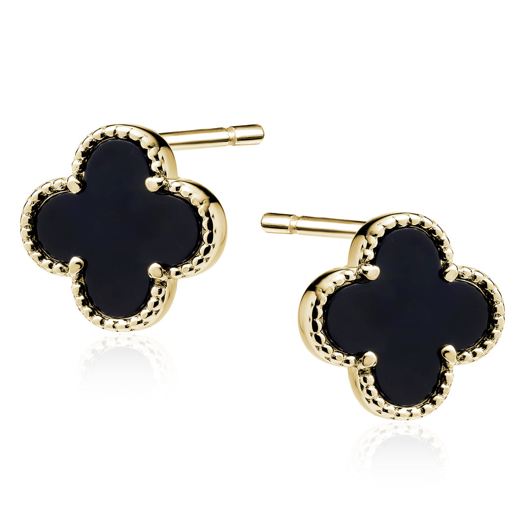 Earrings | QUATREFOIL gold