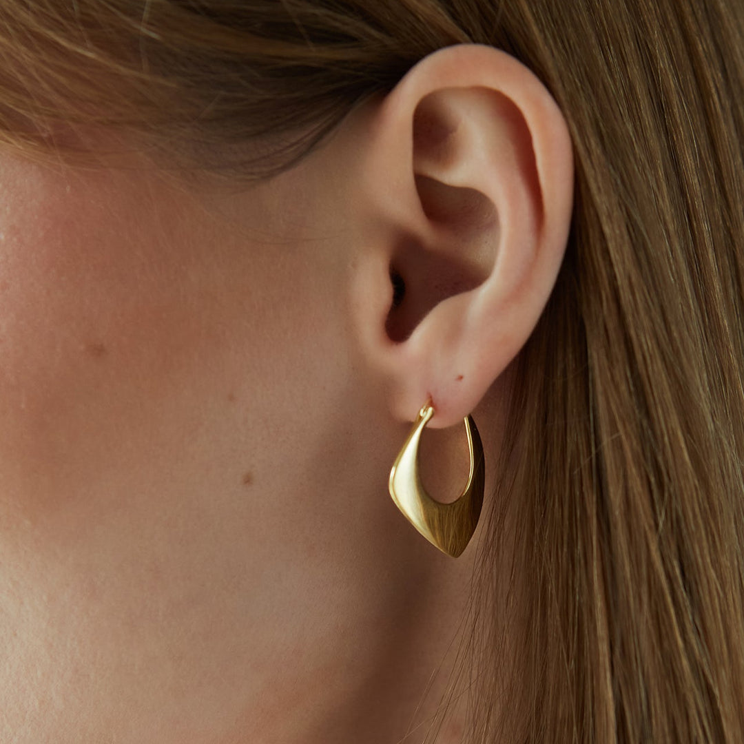 Auskarai "Celia Hoops" 925 Sidabras