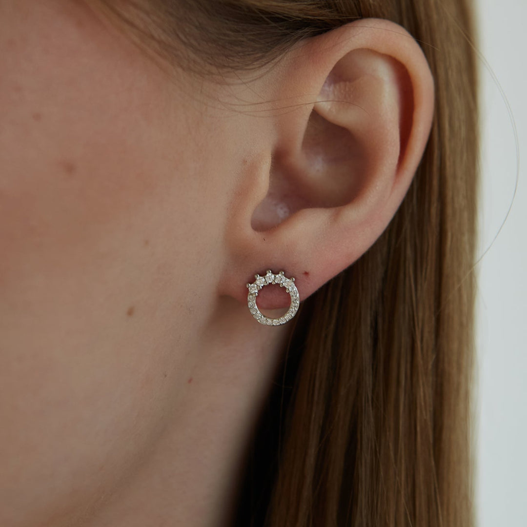 Earrings "Coronelle" 925 Silver