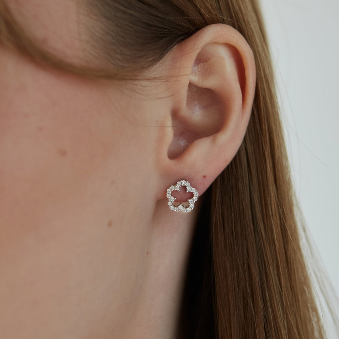 Earrings "Rosaline" 925 Silver