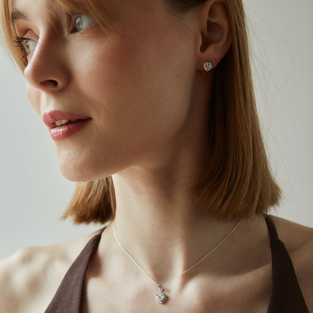 Jewelry set "Cherie" 925 Silver