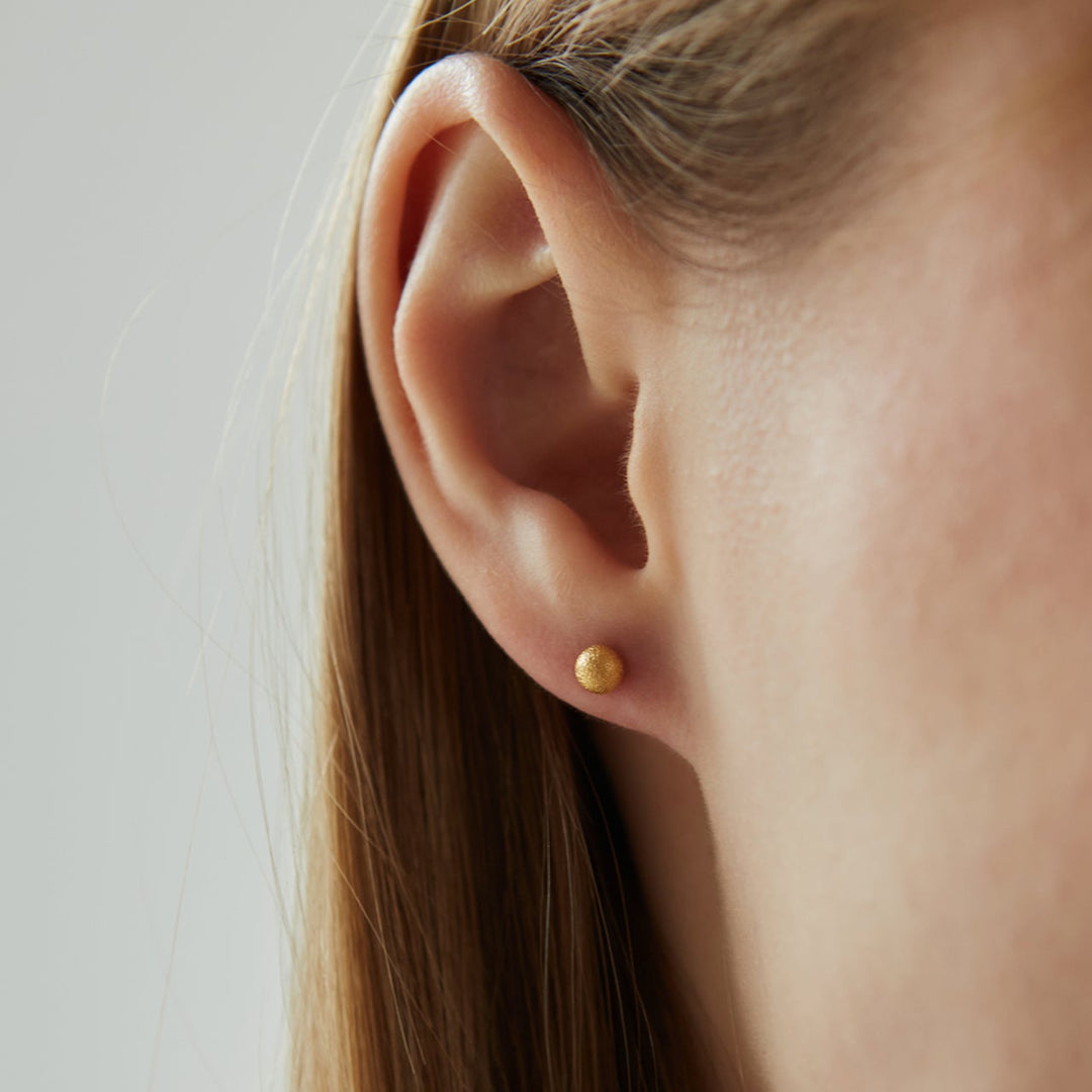 Earrings "Spiky dots" 925 Silver
