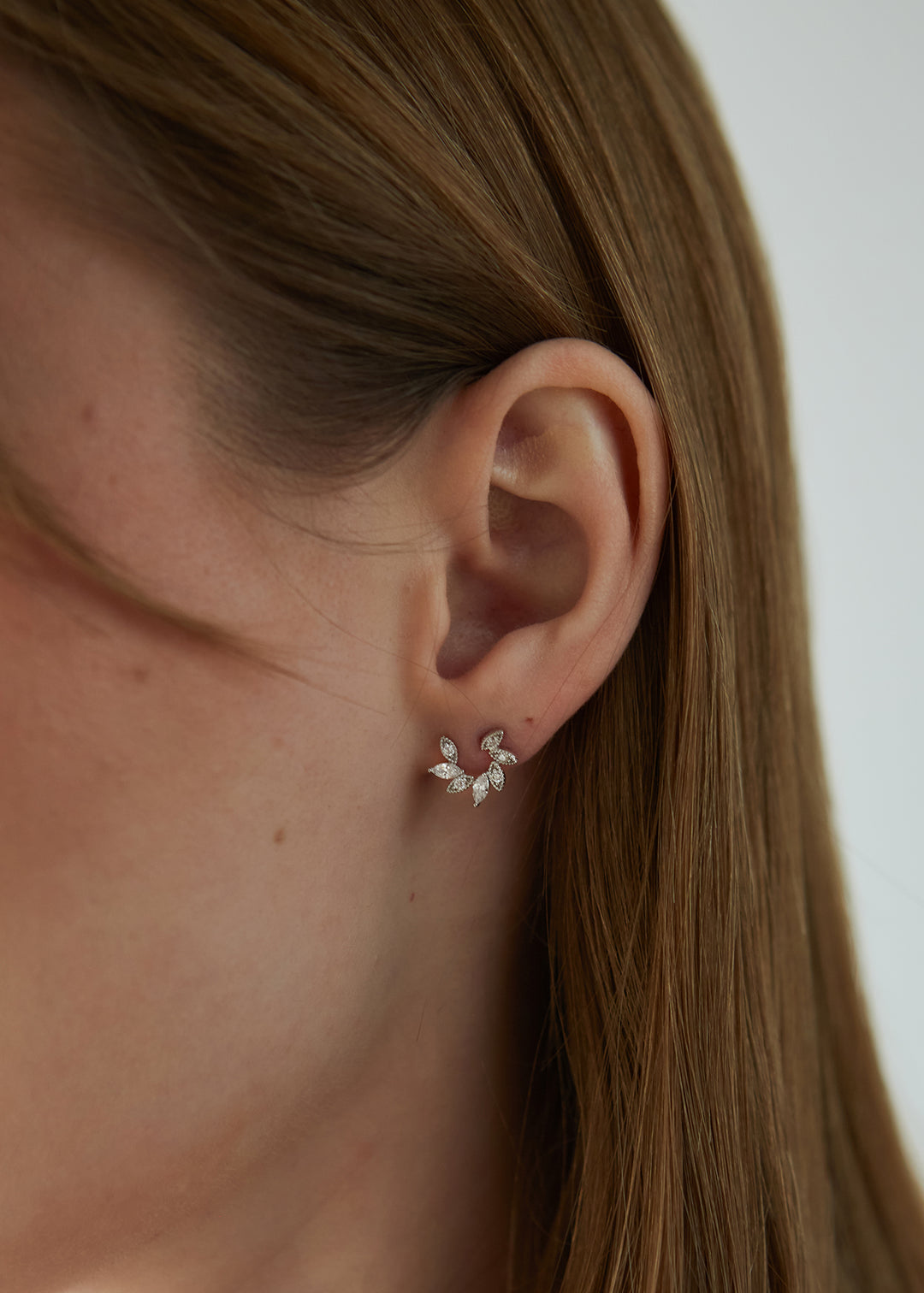 Earrings "Rosabelle" 925 Silver