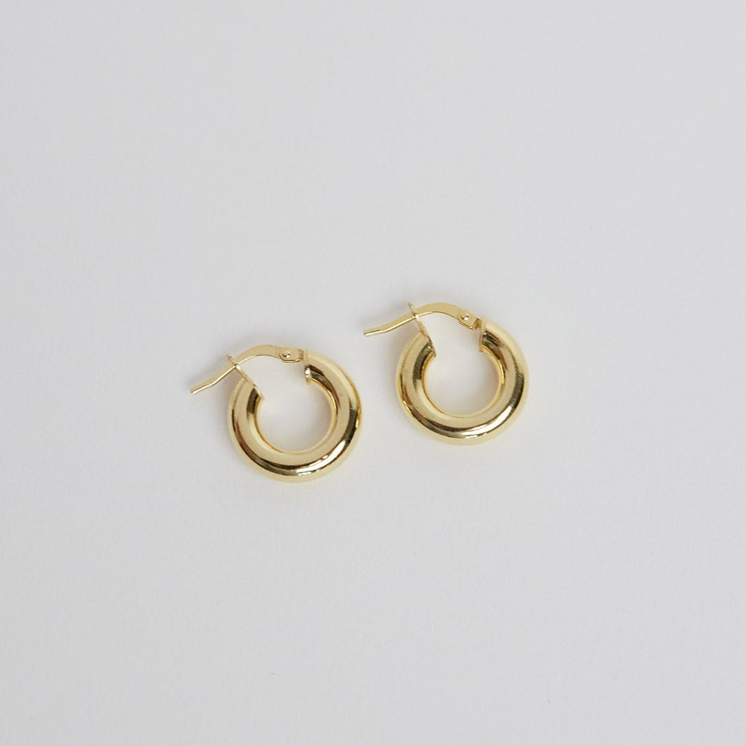 Auskarai „Camille Hoops 16 mm“ 925 Sidabras