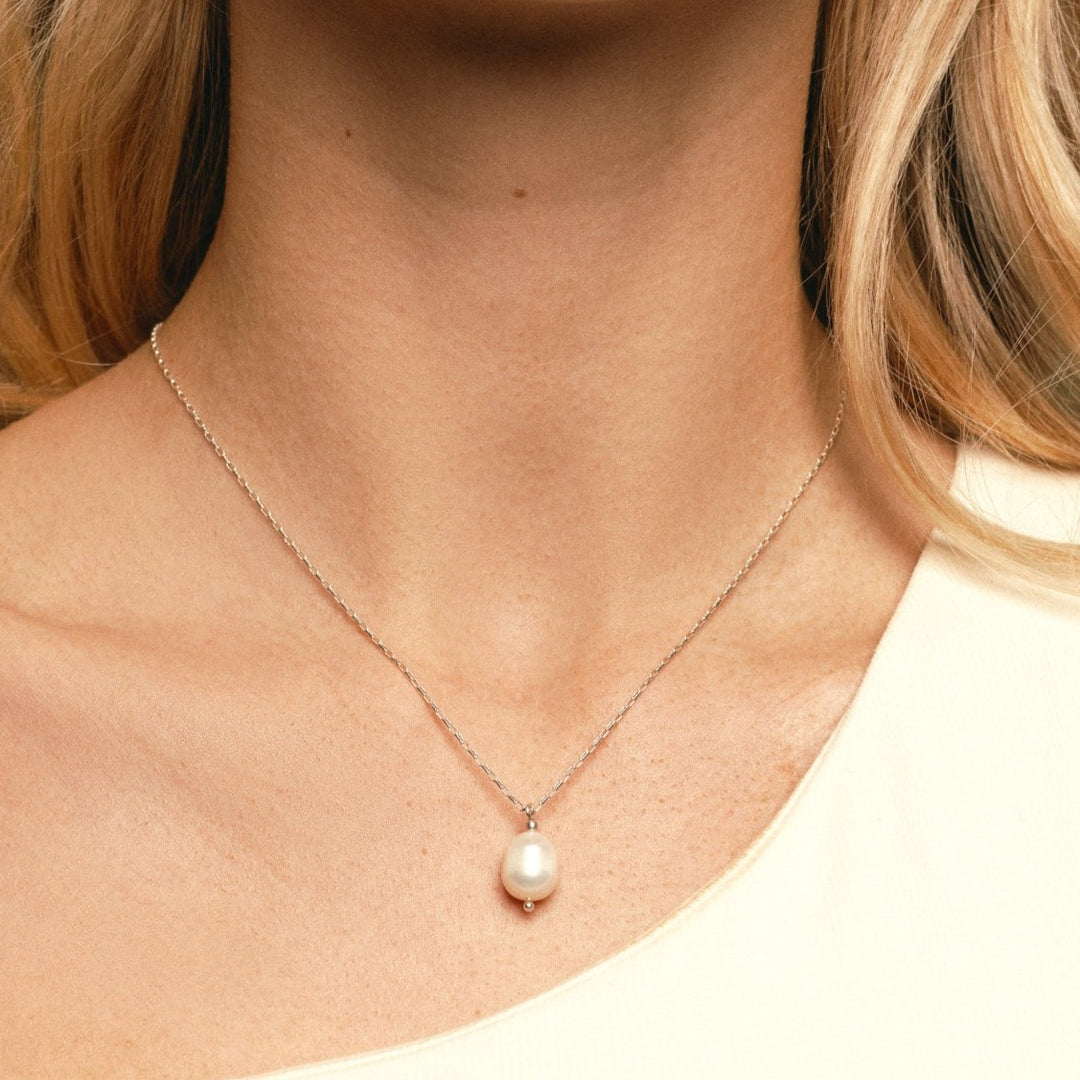 Necklace "Pearl" 925 Silver