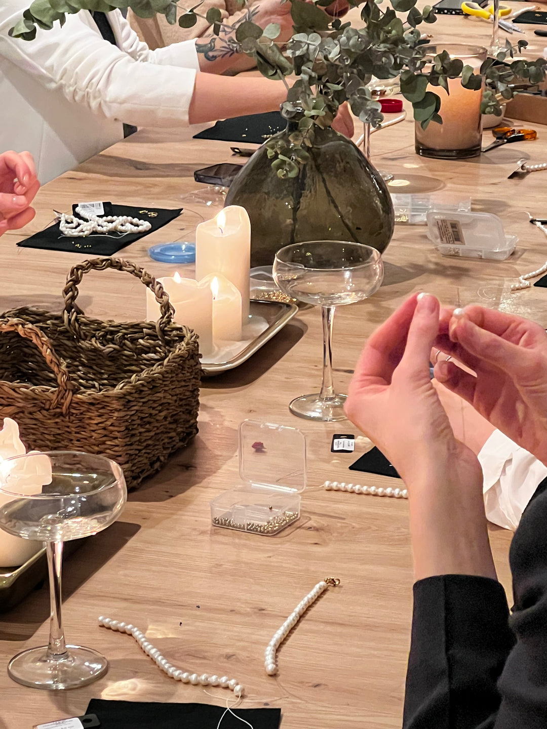 Dovanų kuponas - "PERLAI ir ŠAMPANAS" - papuošalų gamybos dirbtuvės