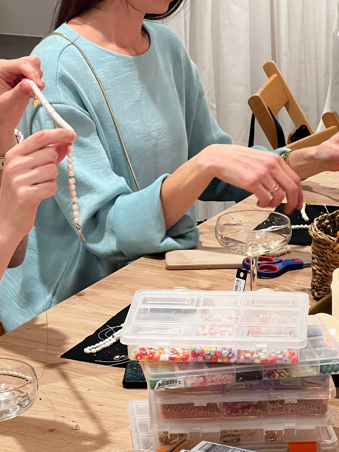 Dovanų kuponas - "PERLAI ir ŠAMPANAS" - papuošalų gamybos dirbtuvės