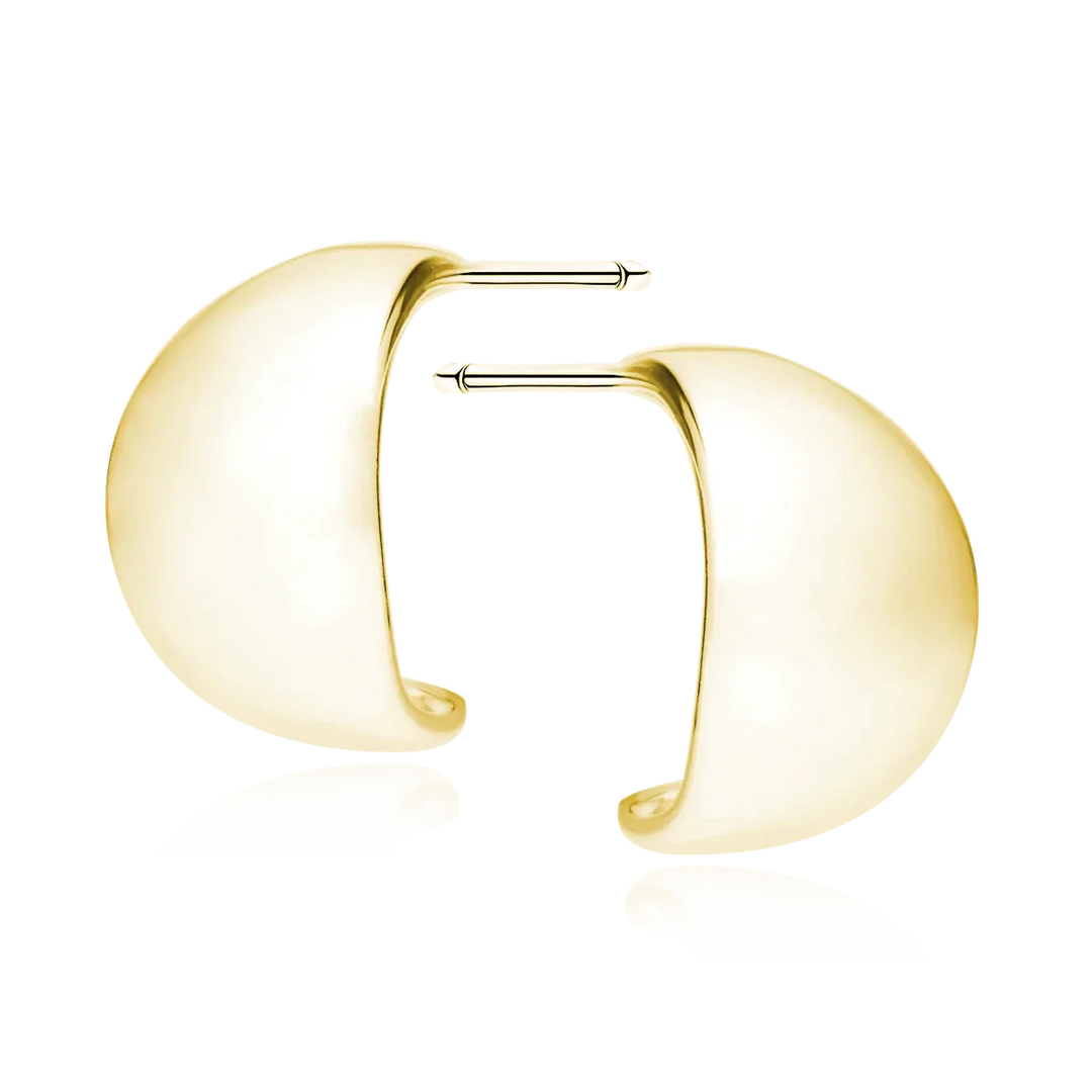 Auskarai "Dôme Hoops" Sidabras 925