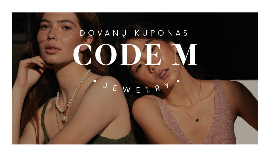 CodeM Jewelry dovanų kuponas (elektroninis)